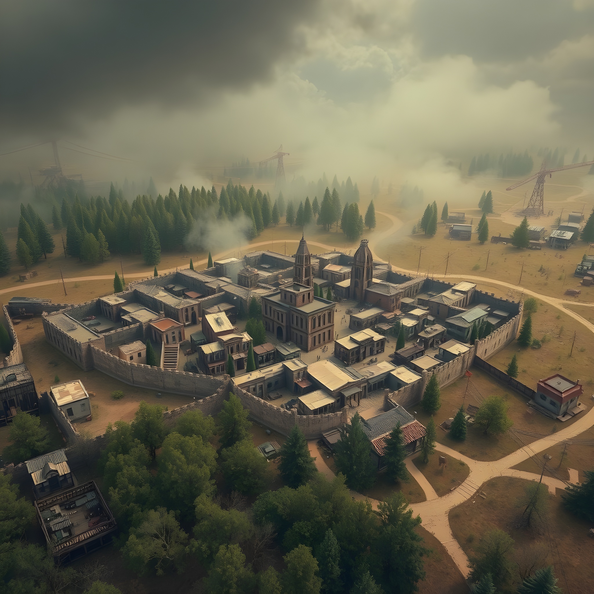 Tar Town city view
